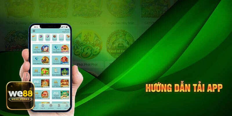 Tải App we88 - Bước 1: Tìm kiếm ứng dụng we88 trên App Store