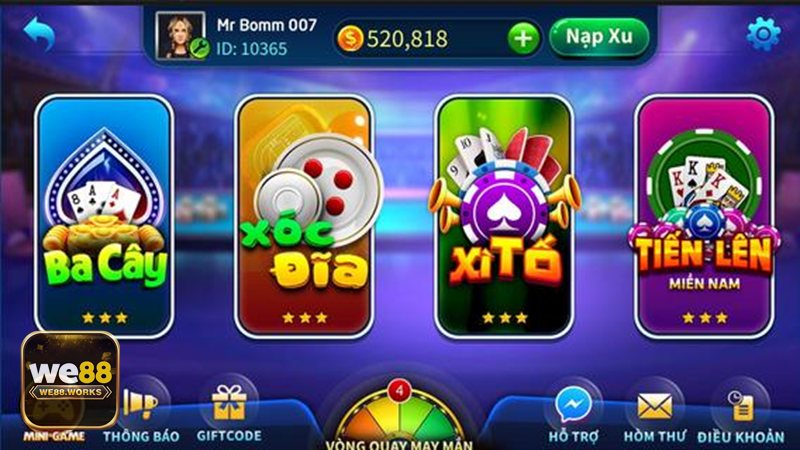 Xì Dách we88 - Cách xử lý lá Át linh hoạt